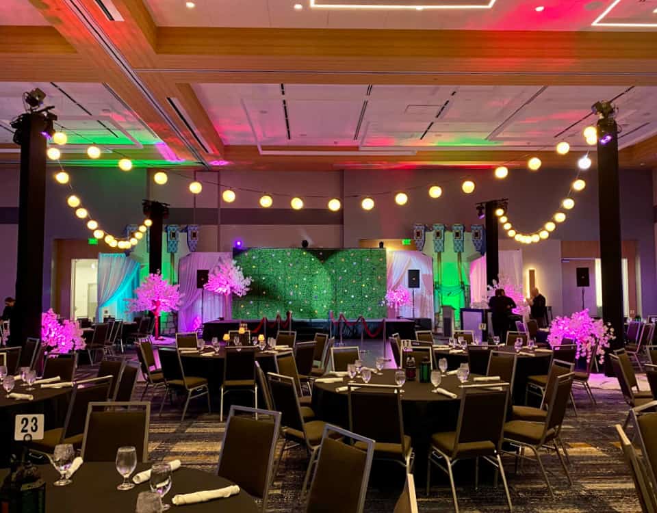 Inside of Decorated Event Space